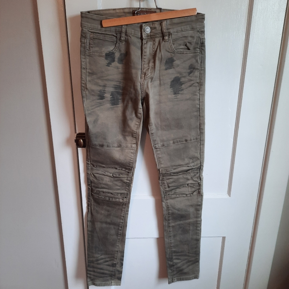 NWOT Crysp Denim Army Green Jeans